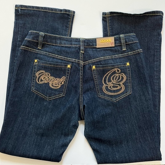 Coogi Dark Wash Embroidered Jeans Size 11/12 - Picture 2 of 12